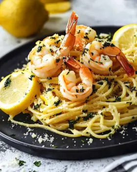 Lemon Spaghetti with Shrimp: Discover the Zesty Recipe!