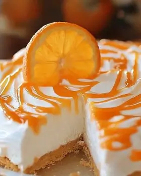 No-Bake Orange Creamsicle Cheesecake: A Citrus Delight!