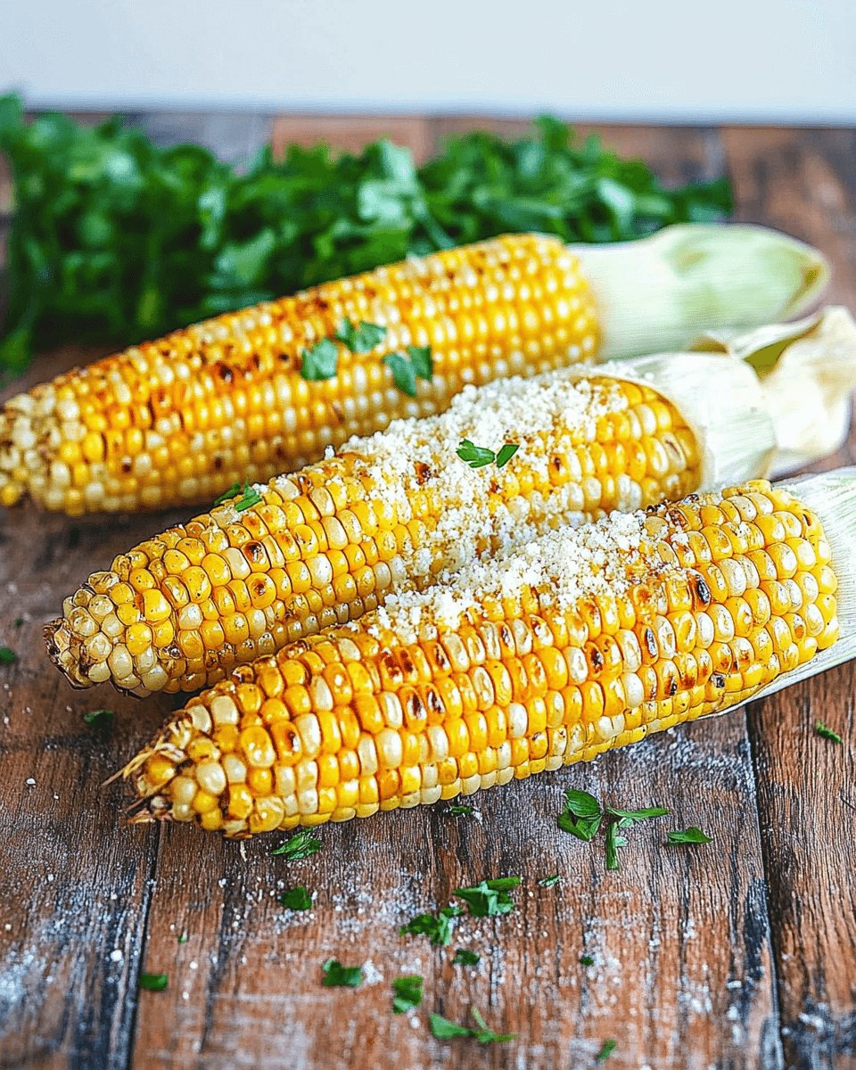 Parmesan Garlic Grilled Corn: A Flavorful Summer Delight