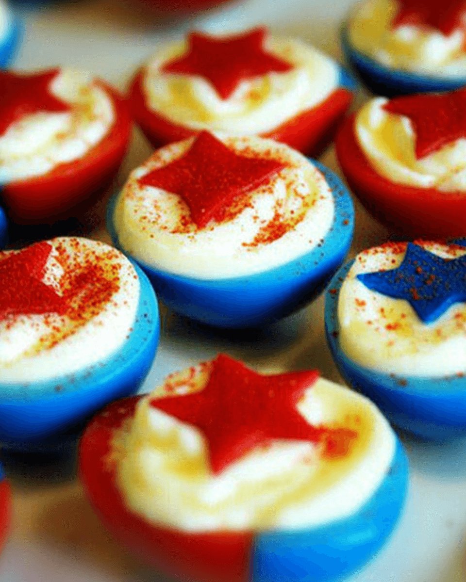 Patriotic Deviled Eggs: A Festive Recipe to Try Today!