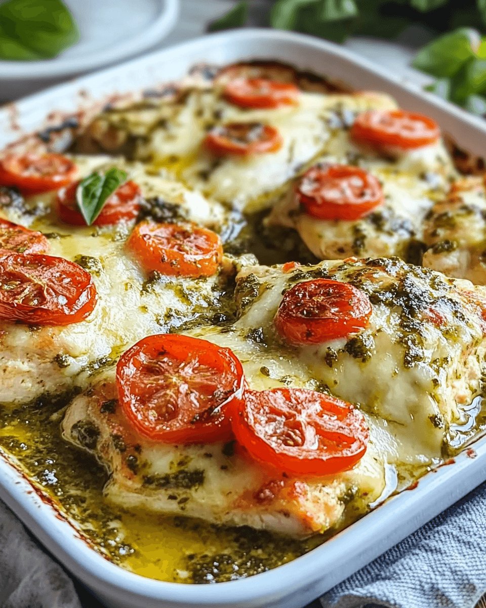 Pesto Chicken Bake: A Simple Recipe to Impress!