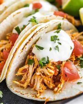 Shredded Chicken Tacos: Quick Recipe for Flavorful Meals