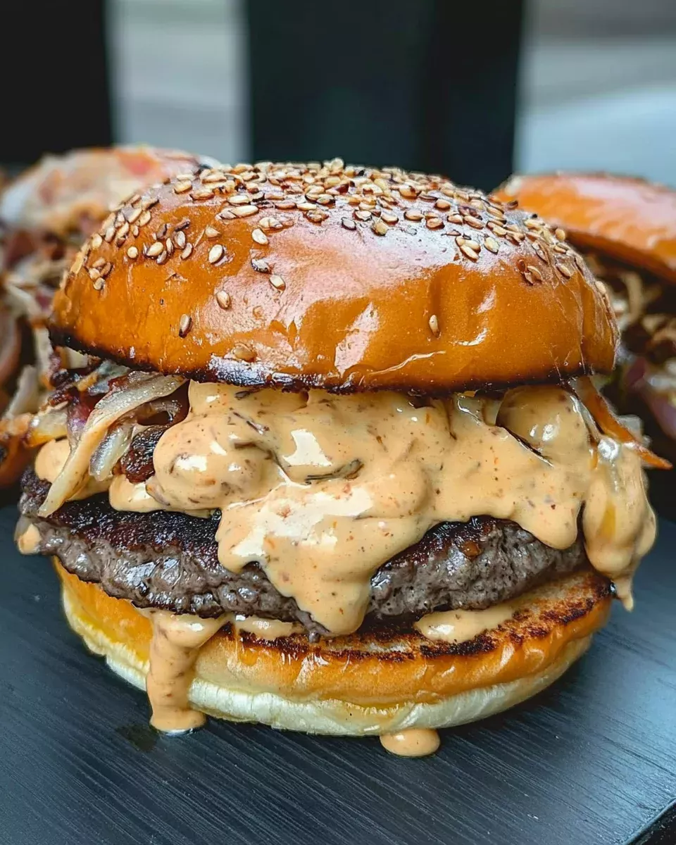 Smash Burgers with Baconnaise Sauce for Ultimate Flavor