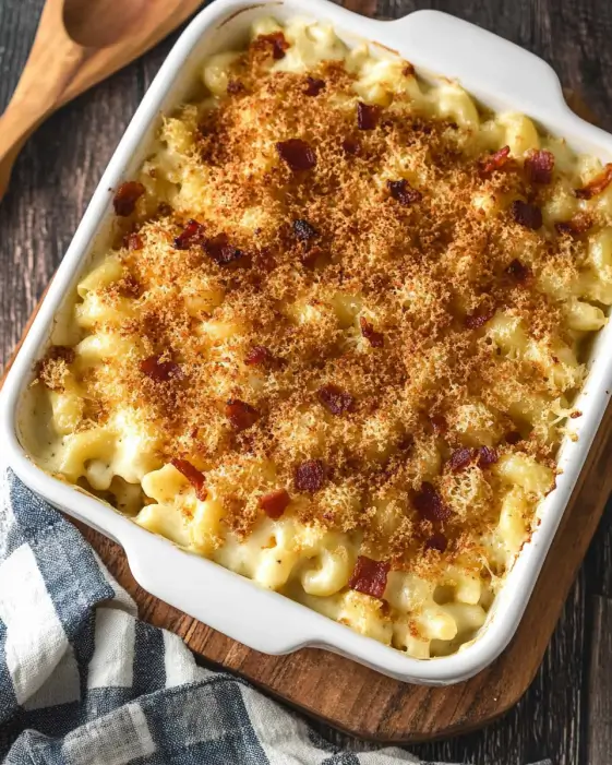 Smoked Gouda and Bacon Mac and Cheese is Irresistible!