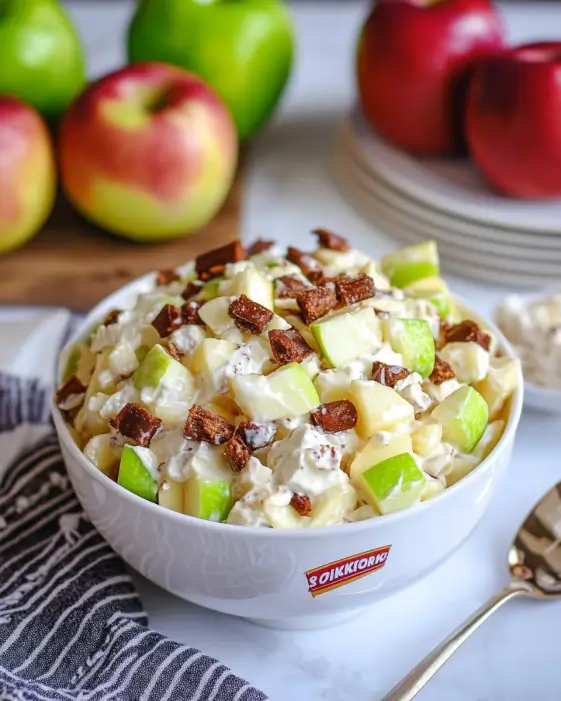 Snicker Apple Salad: A Sweet and Simple Delight!