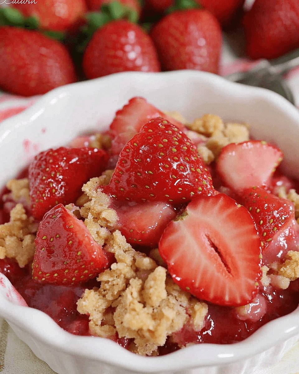Strawberry Crisp: Discover the Perfect Summer Dessert!