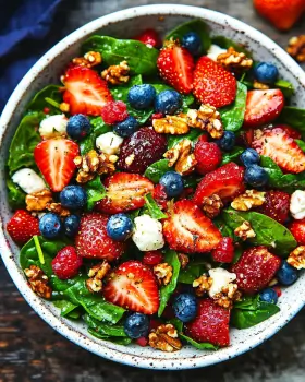 Strawberry Spinach Salad Recipe is a must-try dish!