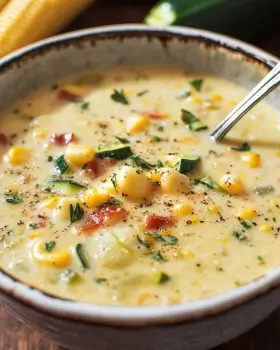 Summer Corn and Zucchini Chowder Recipe You’ll Love!