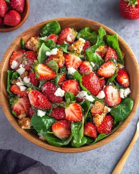 Fresh and vibrant Summer Strawberry Salad you’ll love!