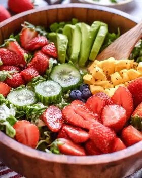 Summer Strawberry Salad: A Refreshing Delight for You!