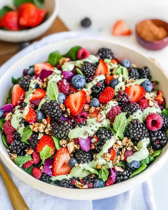 Superfood Berry Salad Recipe for a Healthy Meal