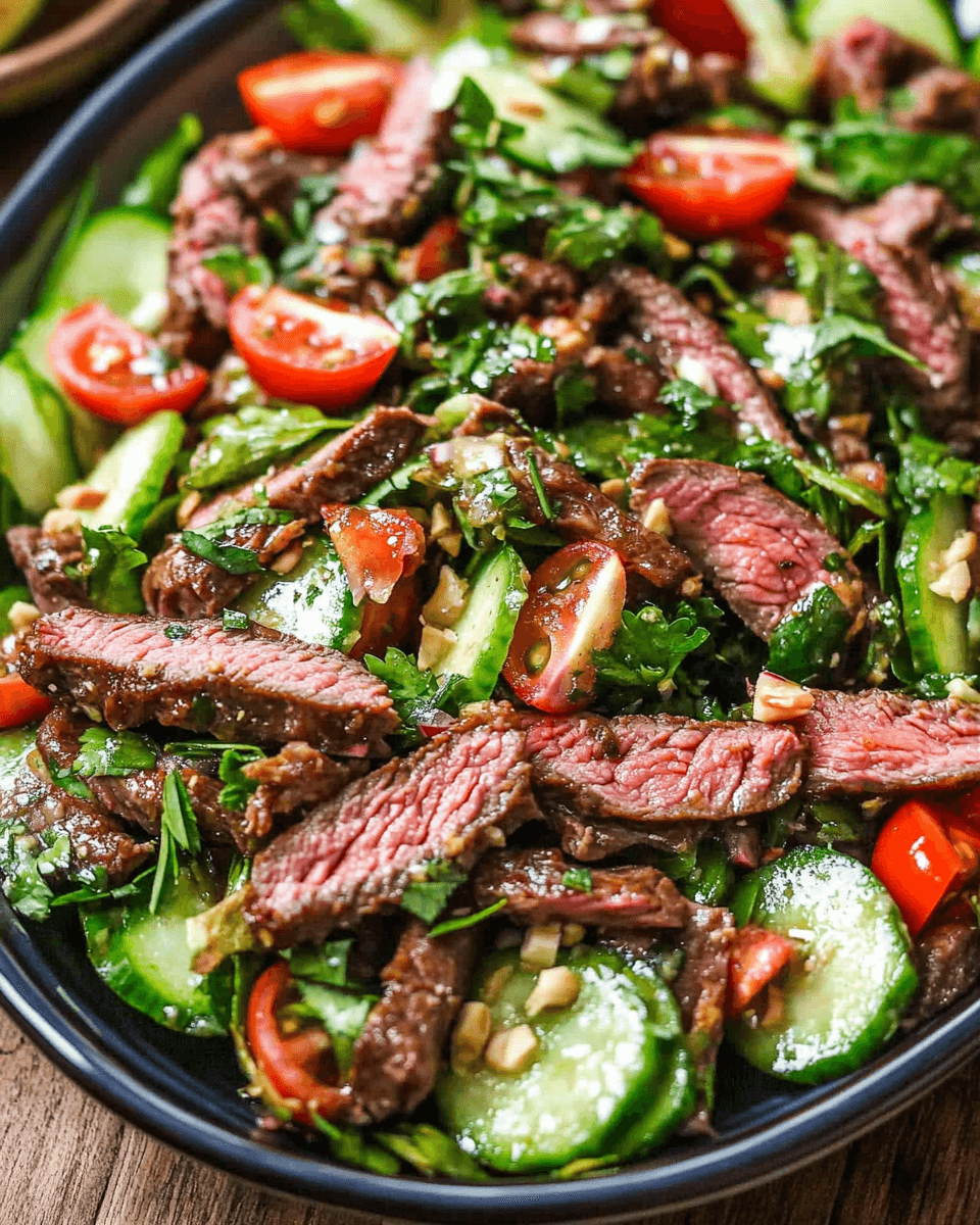 Thai Beef Salad: Discover This Fresh and Zesty Recipe!