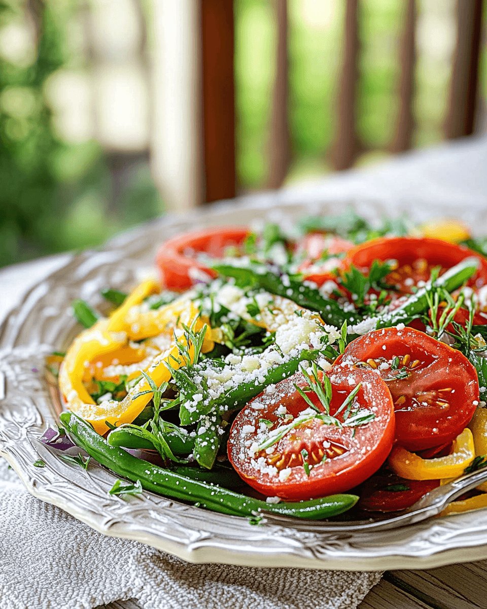 Tomato Green Bean Salad: A Refreshing Delight Recipe!