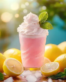 Whipped Pink Lemonade Recipe is a must-try drink!