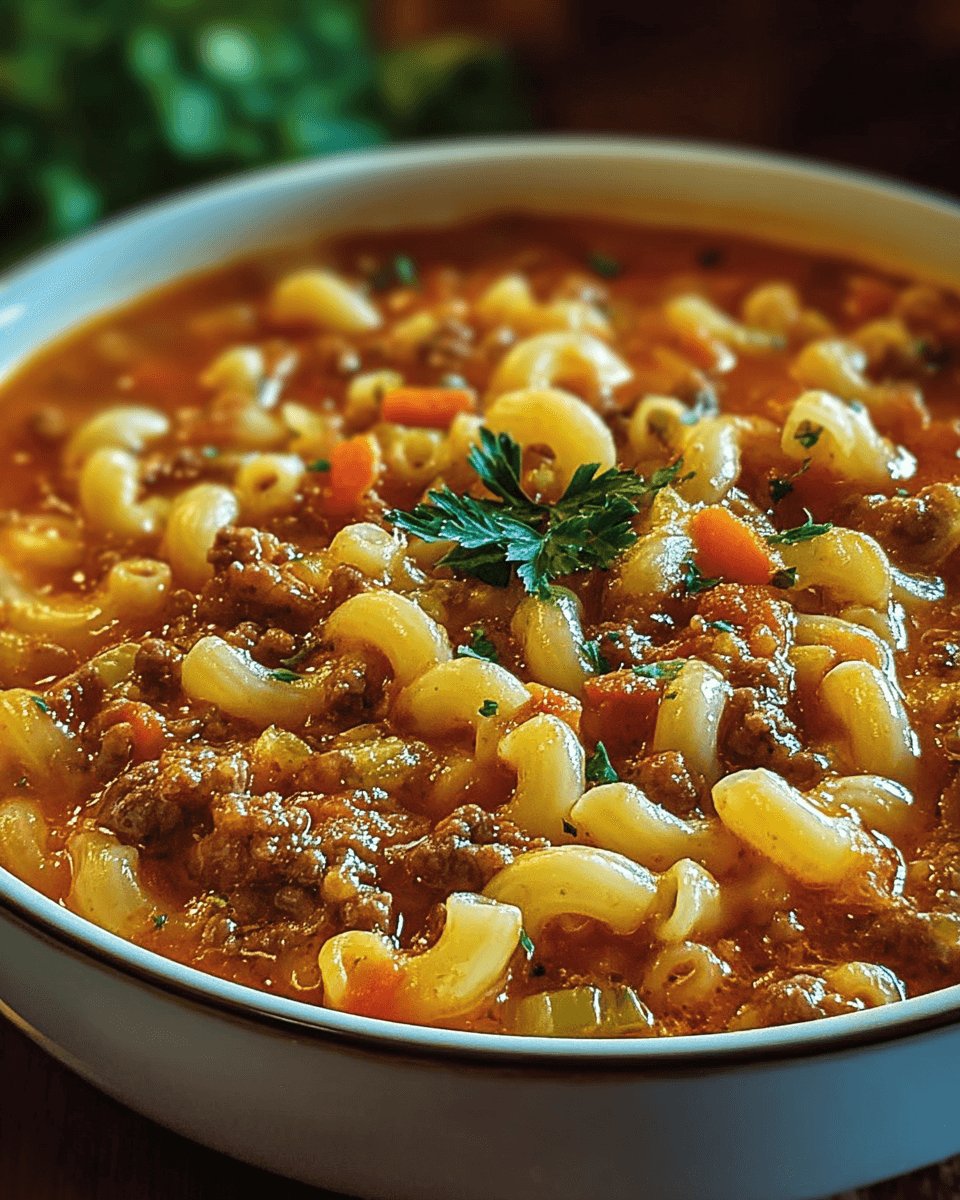 Beef and Macaroni Skillet: A Simple, Hearty Recipe!