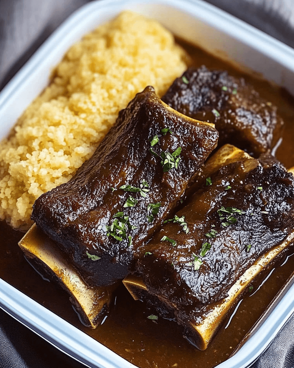 Best Ever Crockpot Short Ribs for a Flavor Explosion!