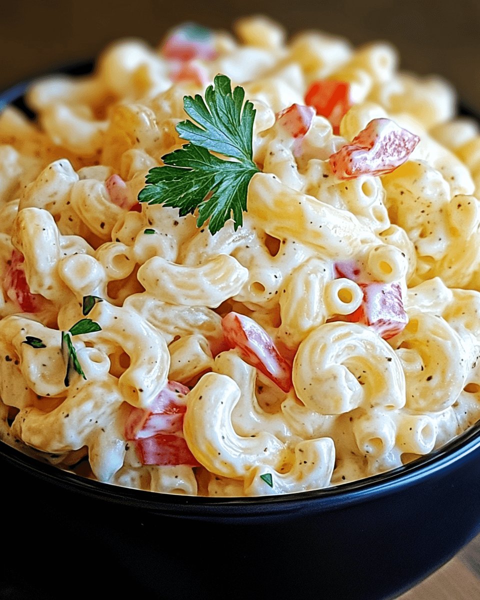 Best Mom’s Classic Macaroni Salad that Everyone Loves!