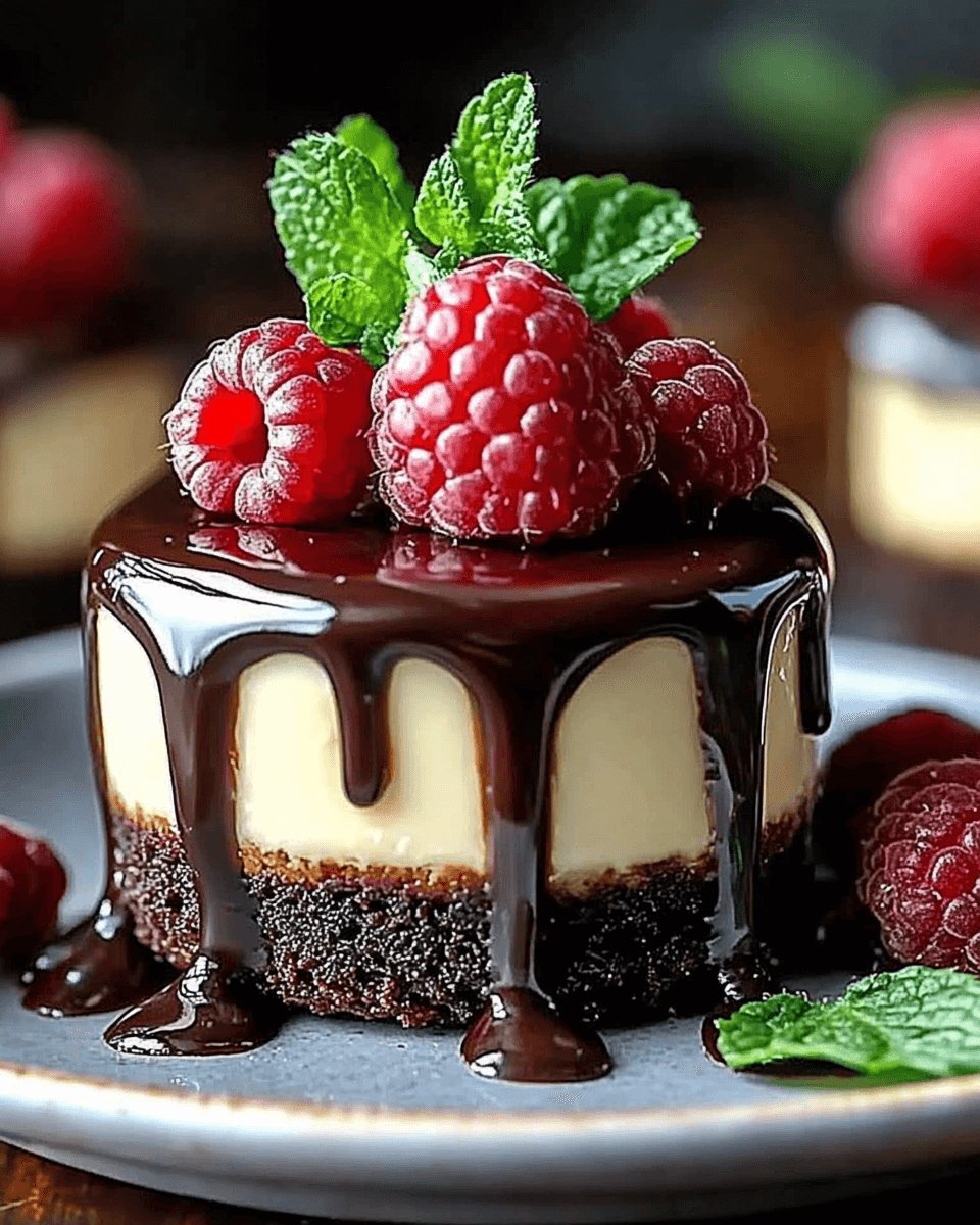 Brownie Bottom Mini Cheesecakes: A Decadent Recipe Revealed!