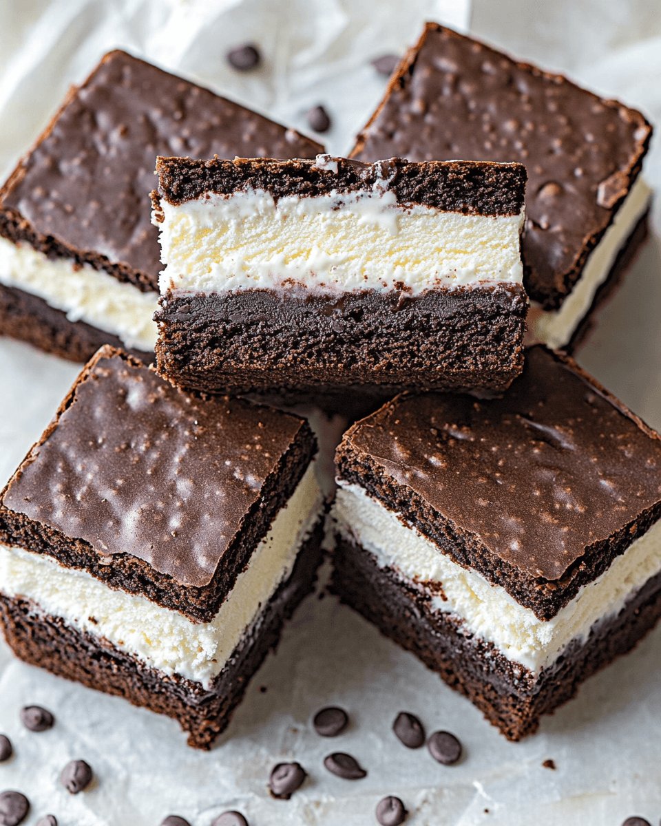 Brownie Ice Cream Sandwiches: Indulge in this Delightful Treat!