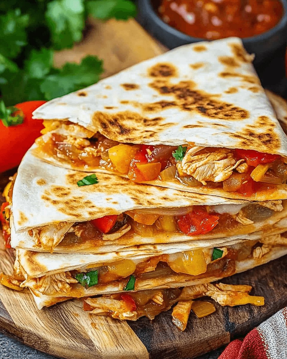 Chicken Fajita Quesadillas: Discover This Easy Delight!
