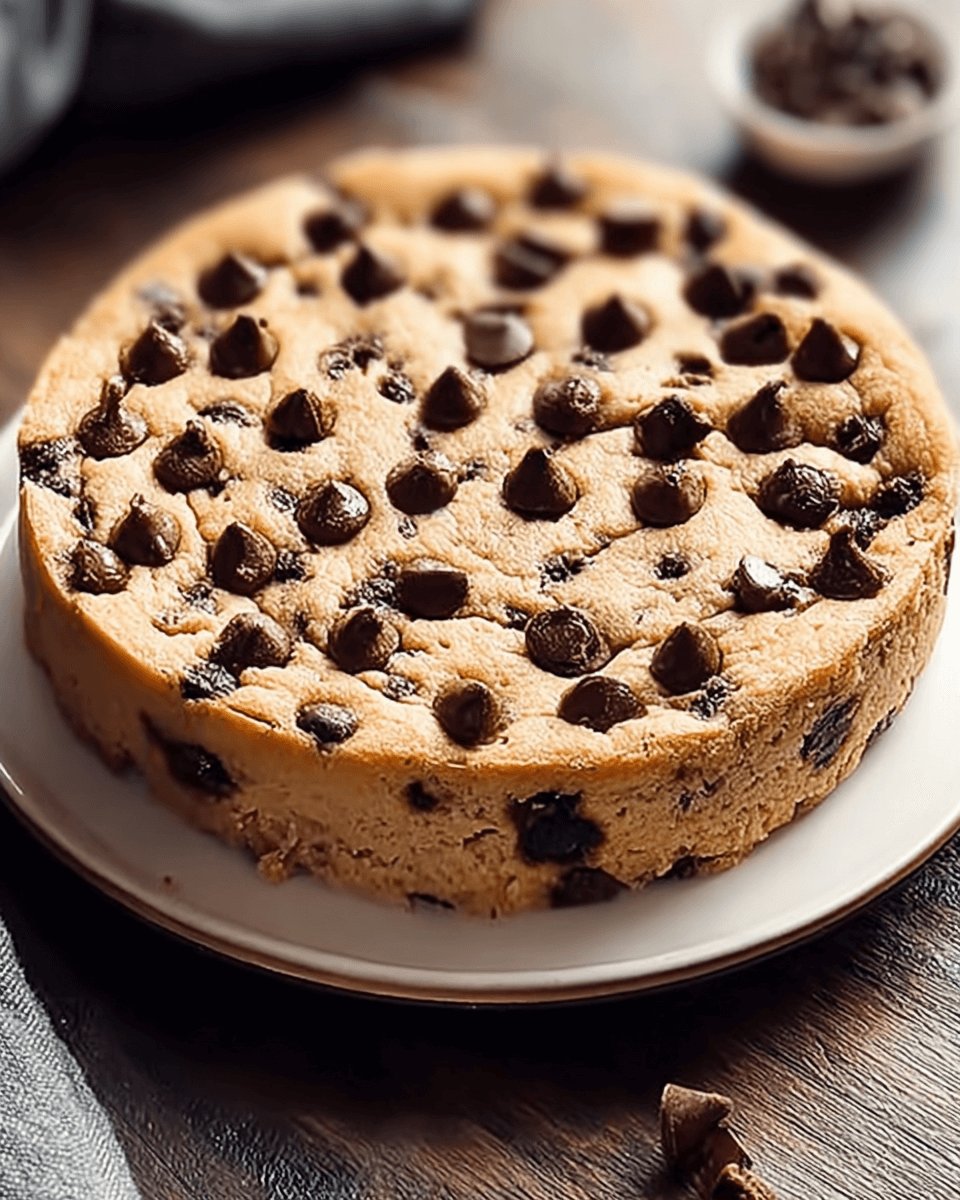 Chocolate Chip Cookie Cake: Bake Irresistible Delights!
