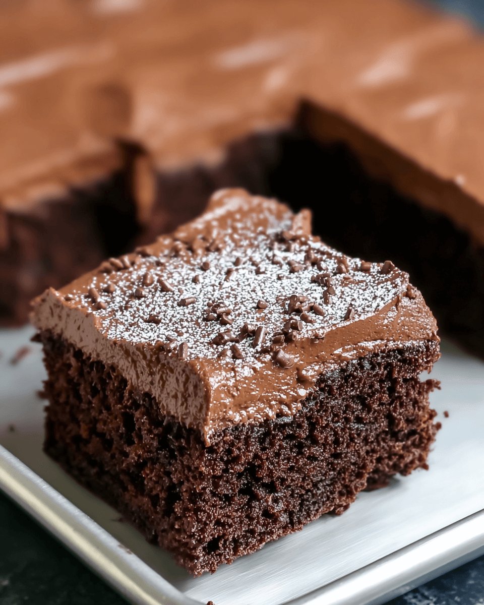 Chocolate Depression Cake: Discover This Easy Recipe!