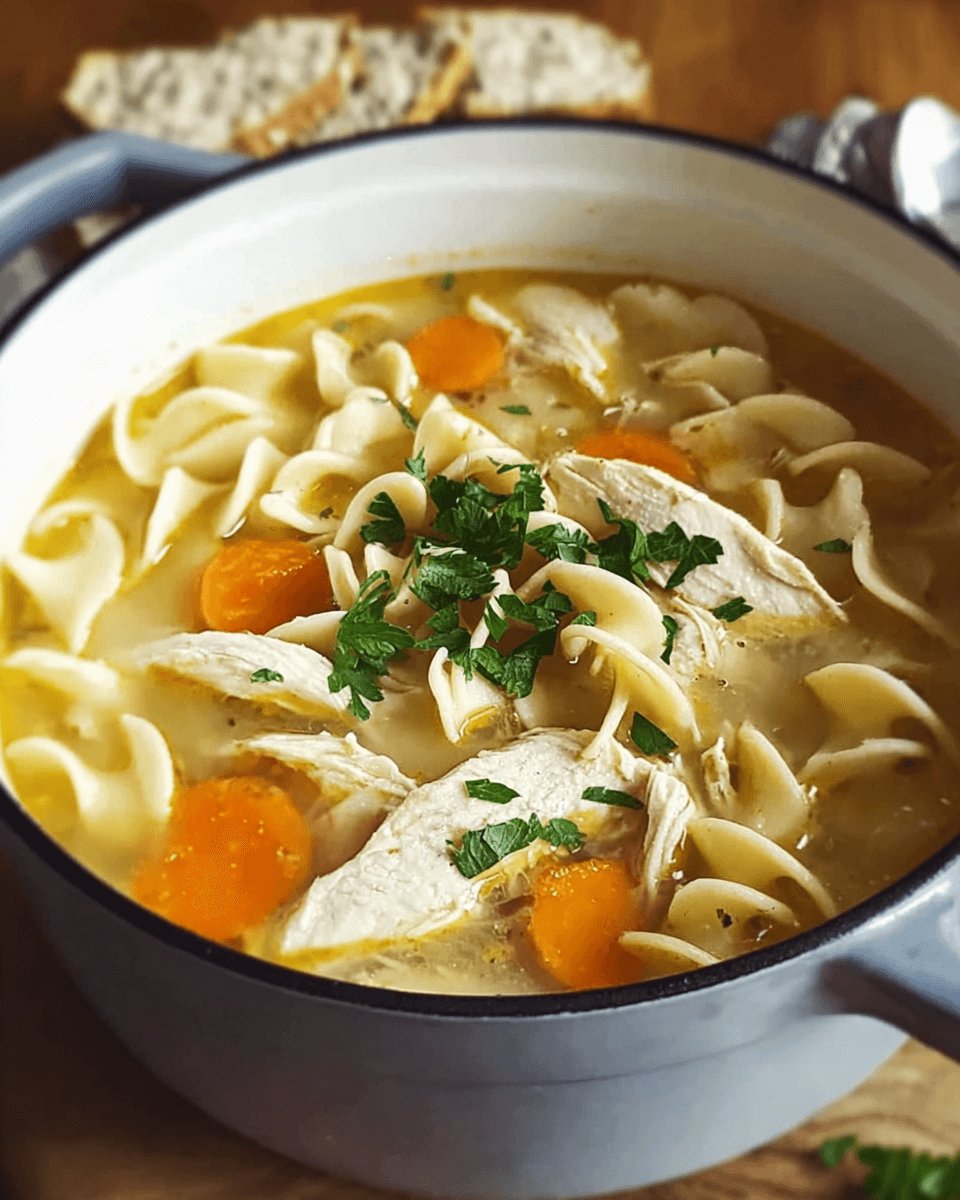 Classic Chicken Noodle Soup: Discover This Quick Recipe!