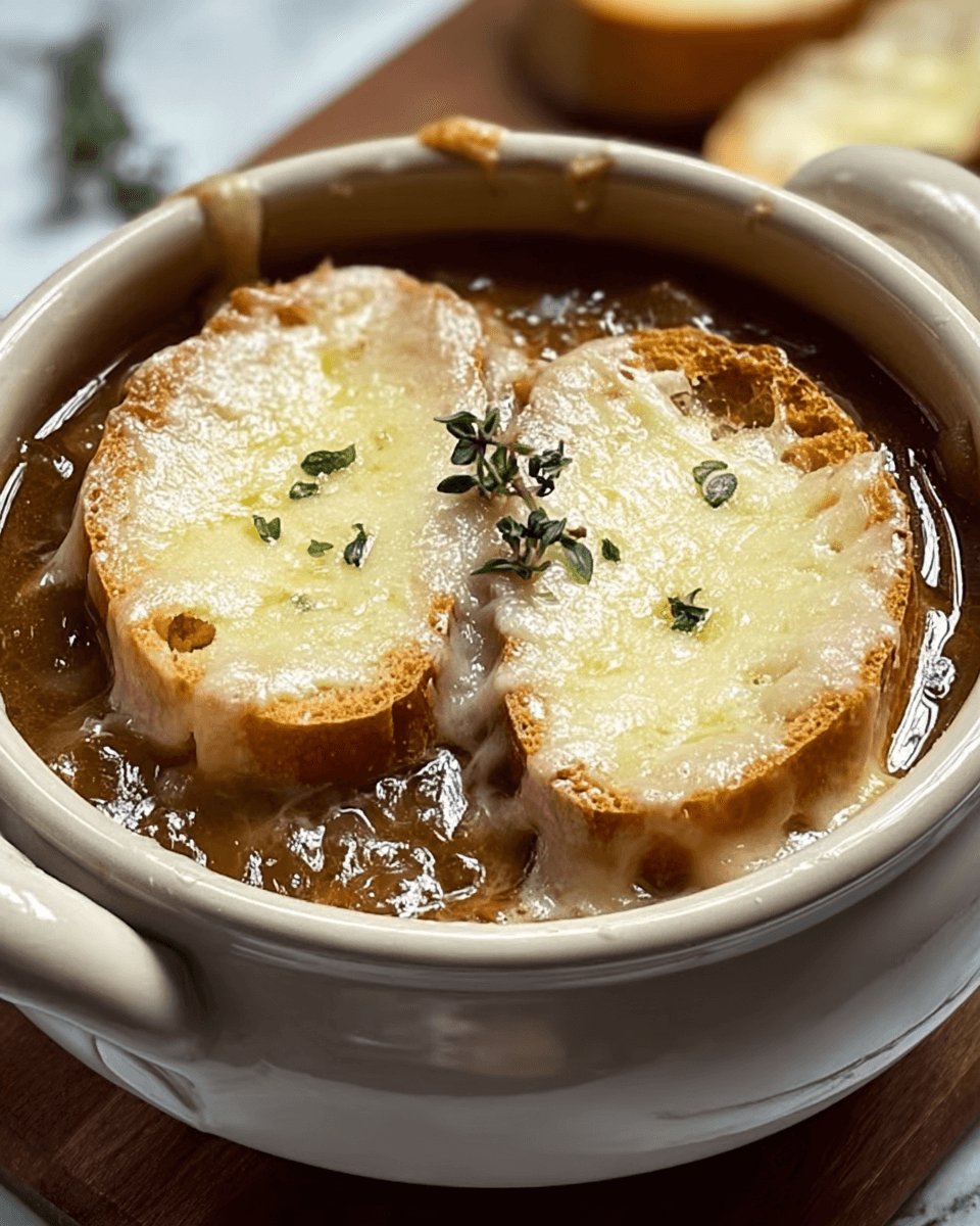 Classic French Onion Soup: A Rich, Comforting Delight