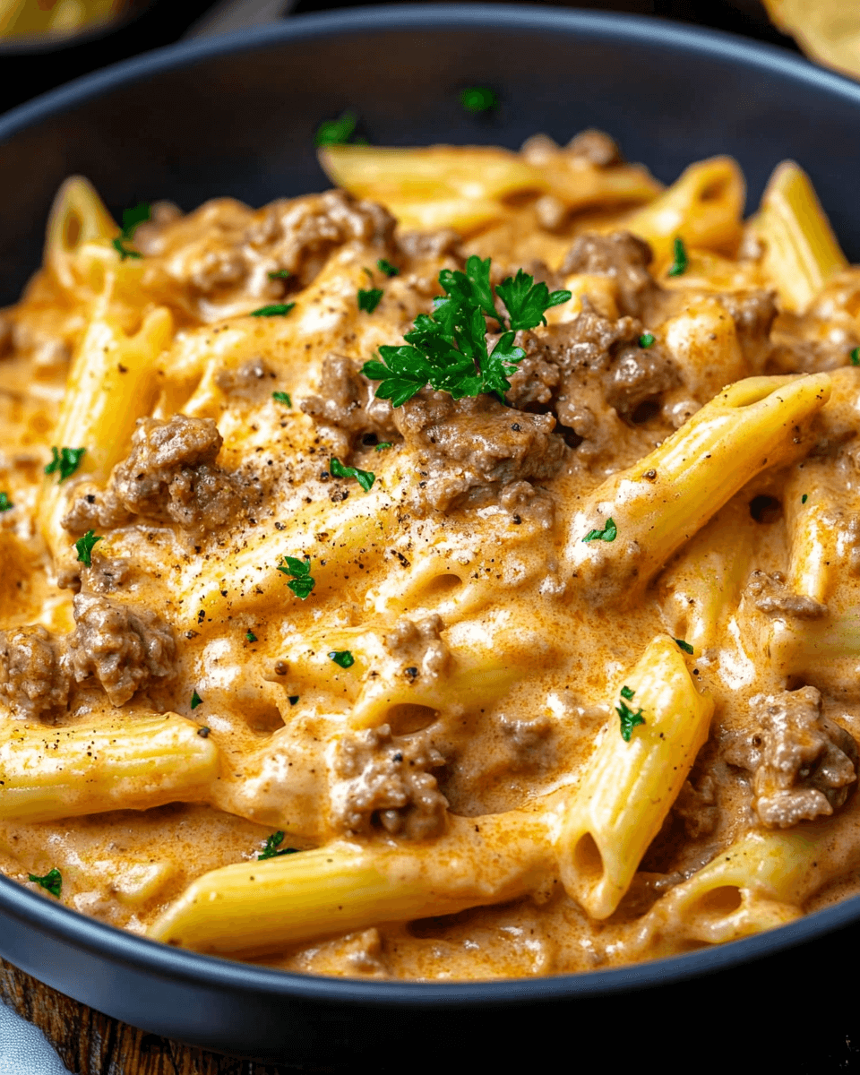 Creamy Beef Pasta: Discover This Savory Recipe Today!