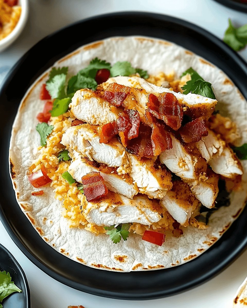 Crispy Chicken Bacon Ranch Wrap: A Delicious Must-Try!
