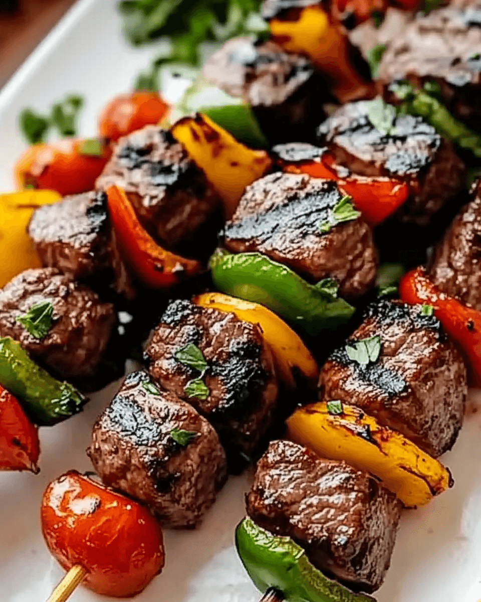 Juicy Grilled Steak Kabobs: Discover Flavorful Perfection!