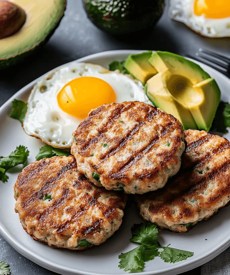 Keto Breakfast Turkey Sausage Patties are a must-try!
