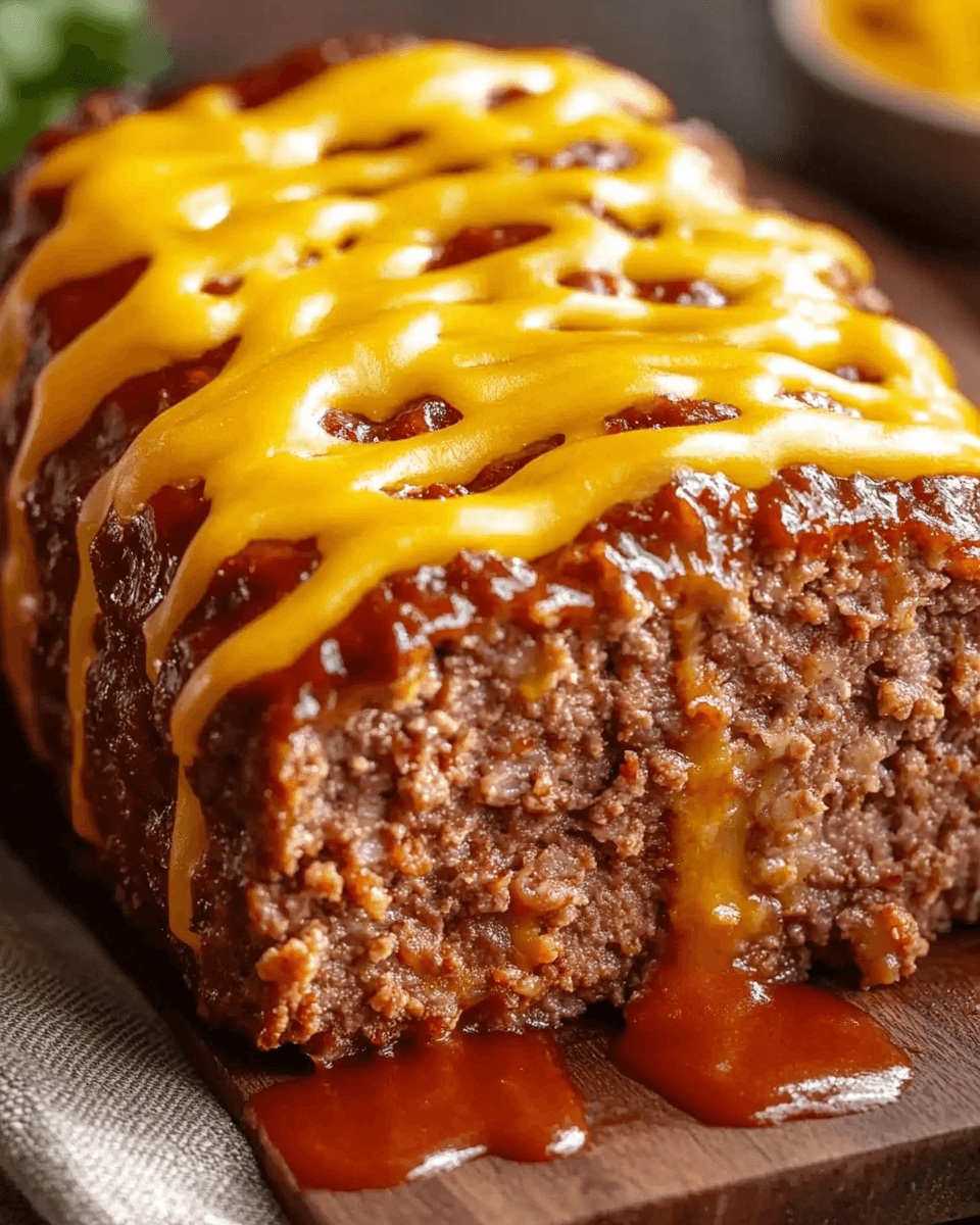 Cheddar Cheese Meatloaf: A Cheesy Comfort Food Recipe