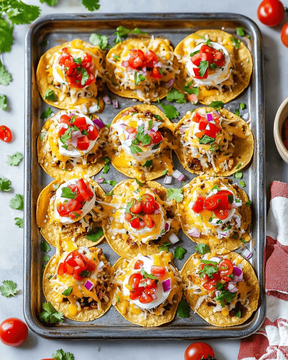 Mini Sheet Pan Tostadas: A Quick and Easy Recipe!
