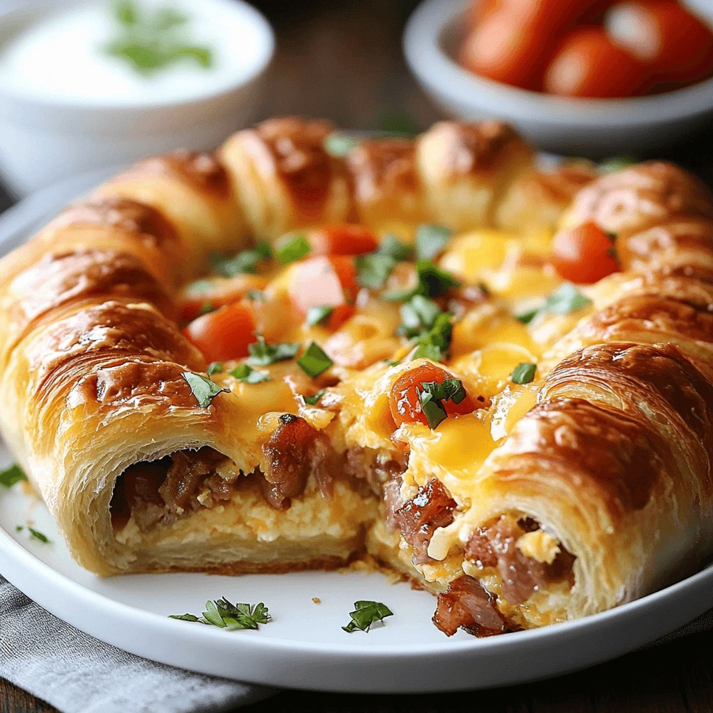 Overnight Croissant Breakfast Casserole: Discover Buttery Magic!