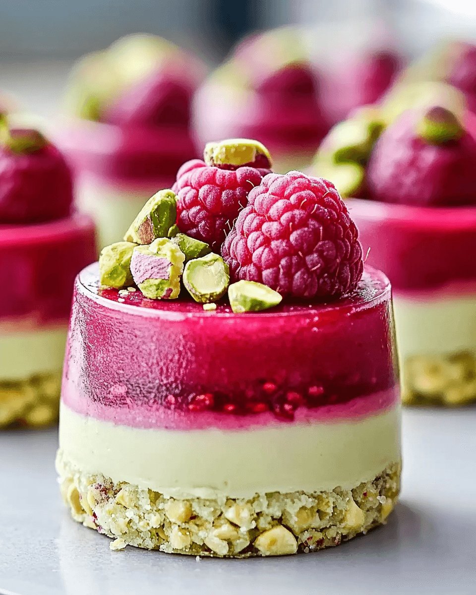 Raspberry Pistachio Mousse Cakes: A Delicious Recipe Guide