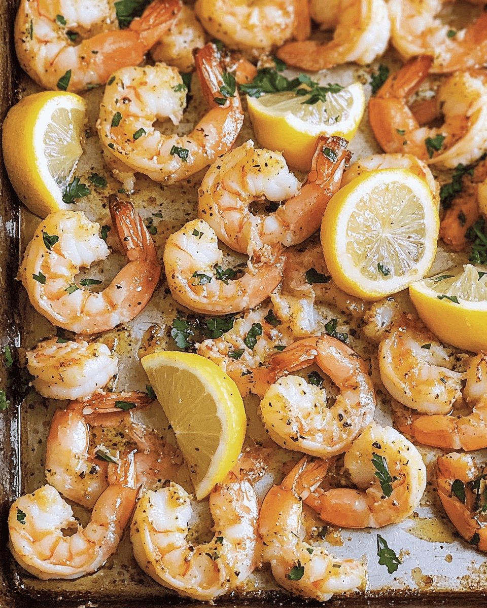 Sheet Pan Garlic Butter Shrimp: Quick & Delicious Recipe!