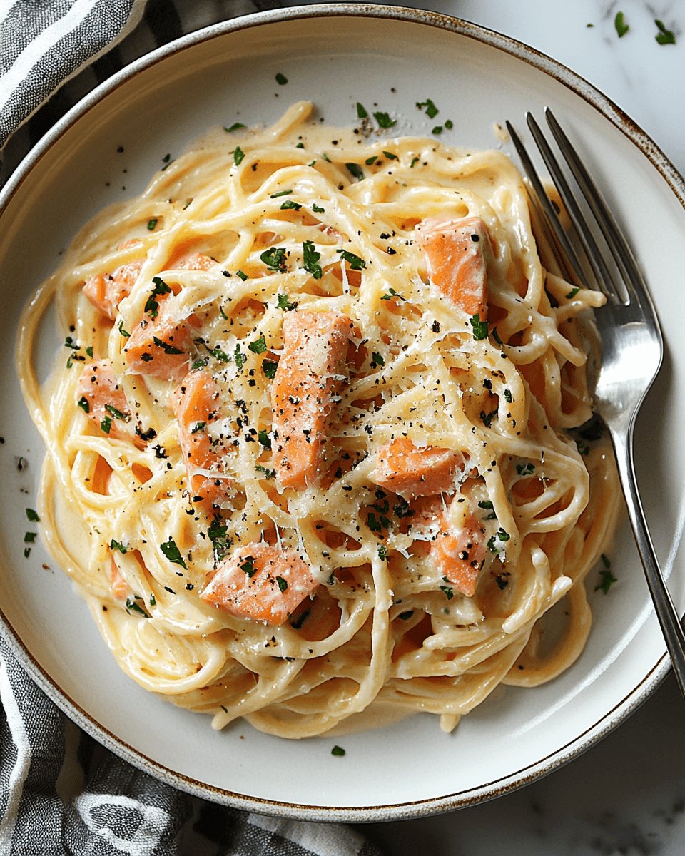 Smoked Salmon Carbonara: A Creamy Delight Recipe!