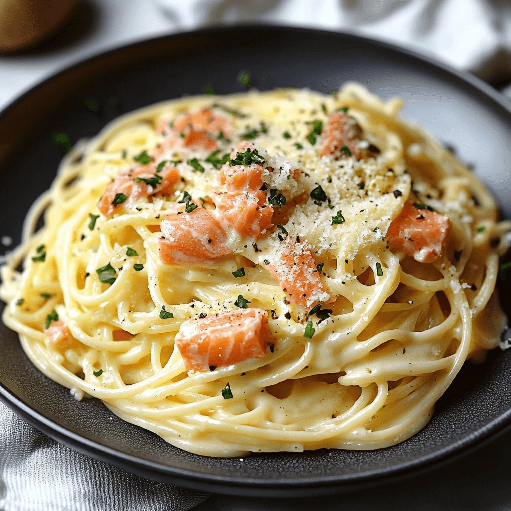 Smoked Salmon Carbonara: Discover This Elegant Recipe!