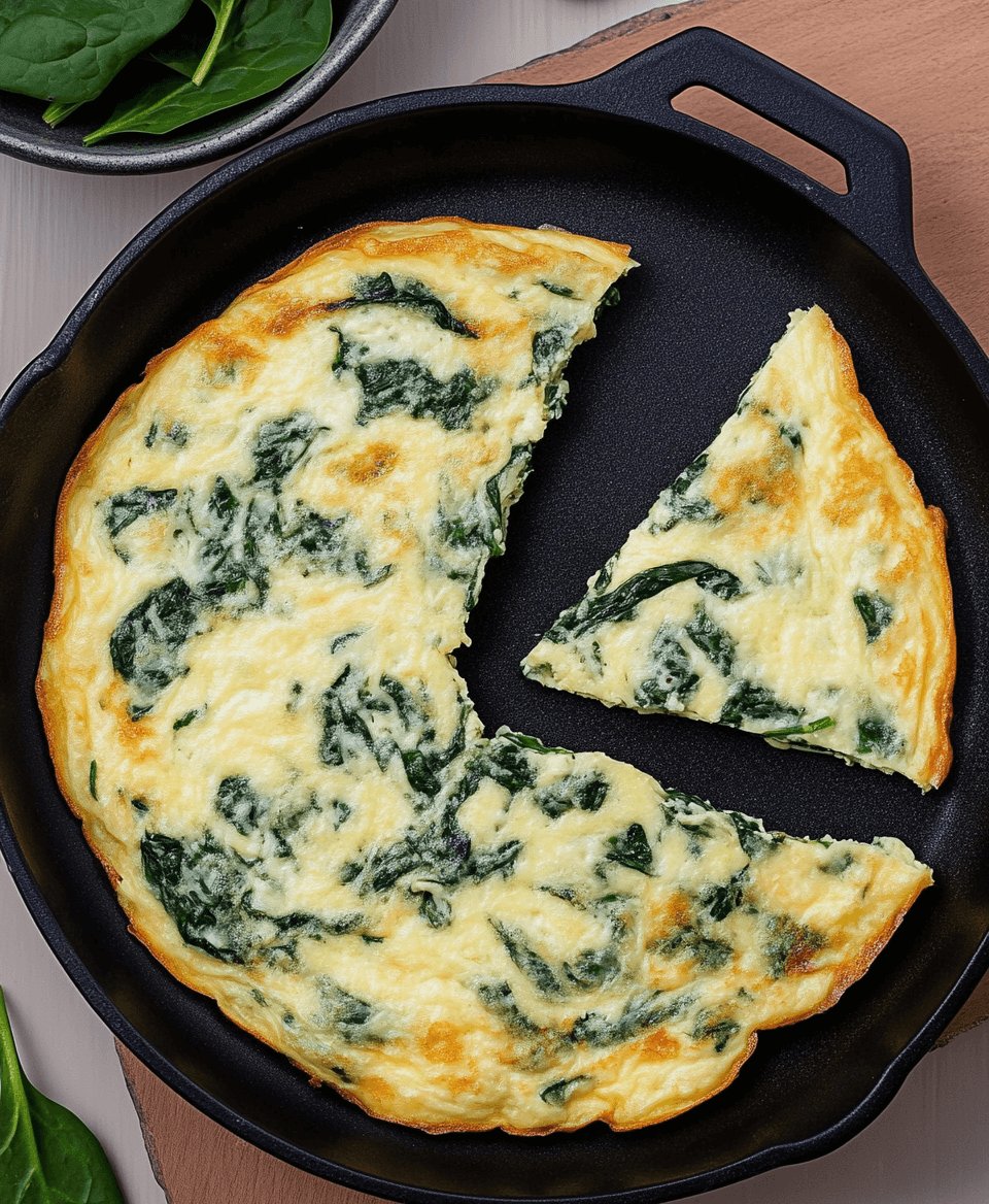 Spinach and Cheese Omelette: A Deliciously Easy Recipe!