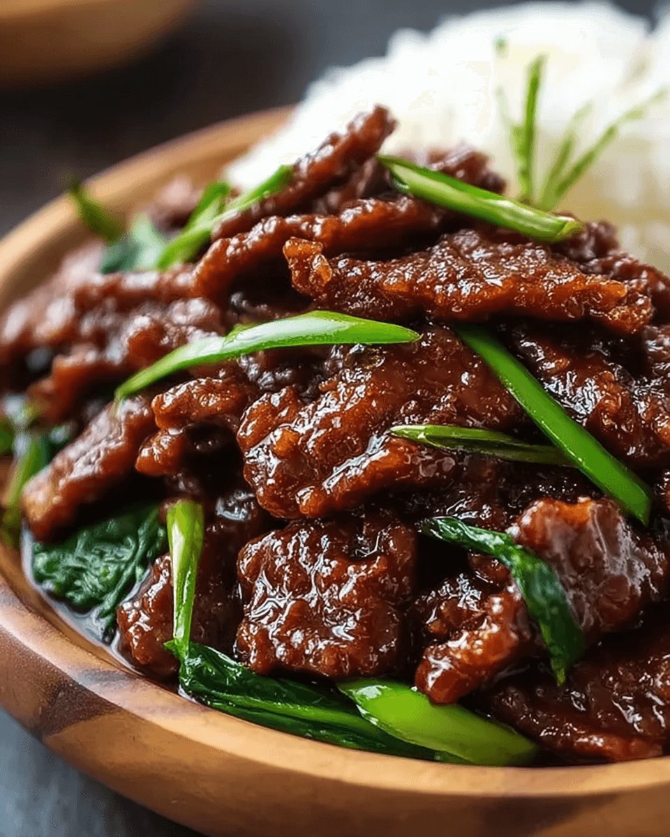 Sticky Crispy Mongolian Beef: A Quick and Tasty Recipe!