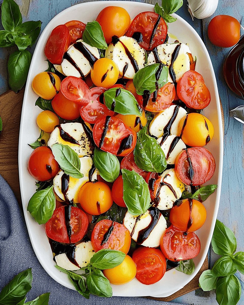 Fresh and vibrant Summer Caprese Salad: A Delicious Delight!