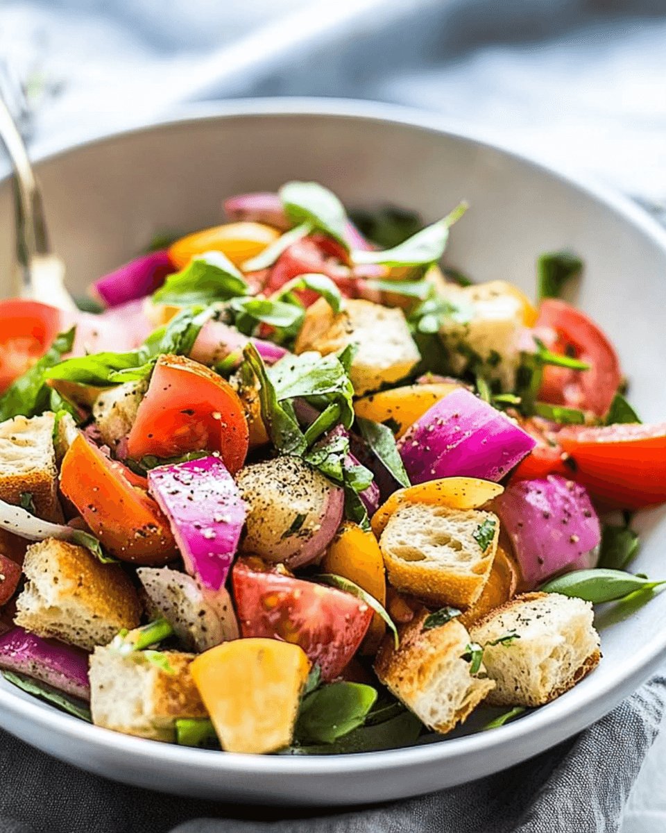Fresh Summer Panzanella Salad: A Refreshing Delight!