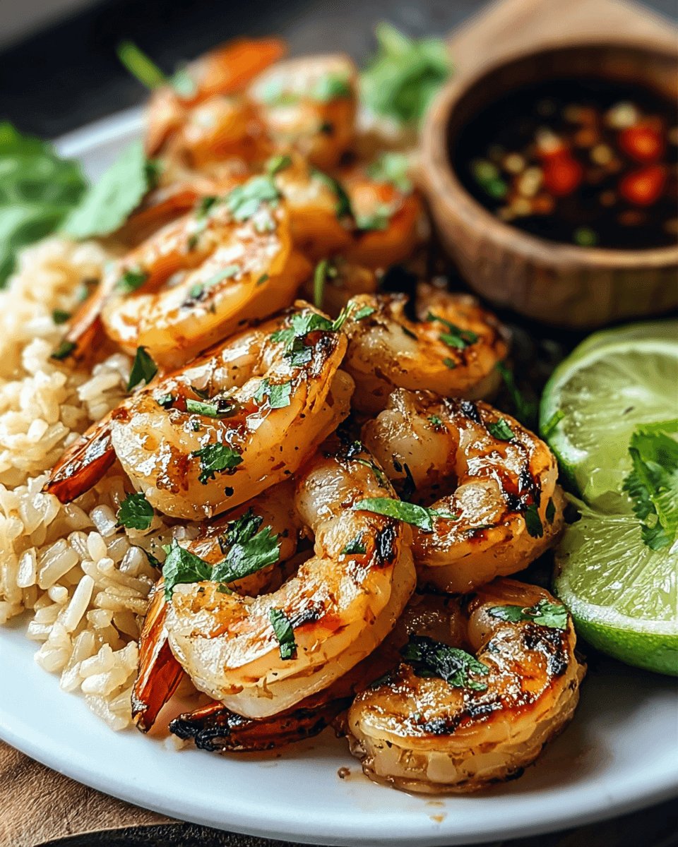 Thai Chili Lemongrass Grilled Shrimp: Flavorful Delight Awaits!
