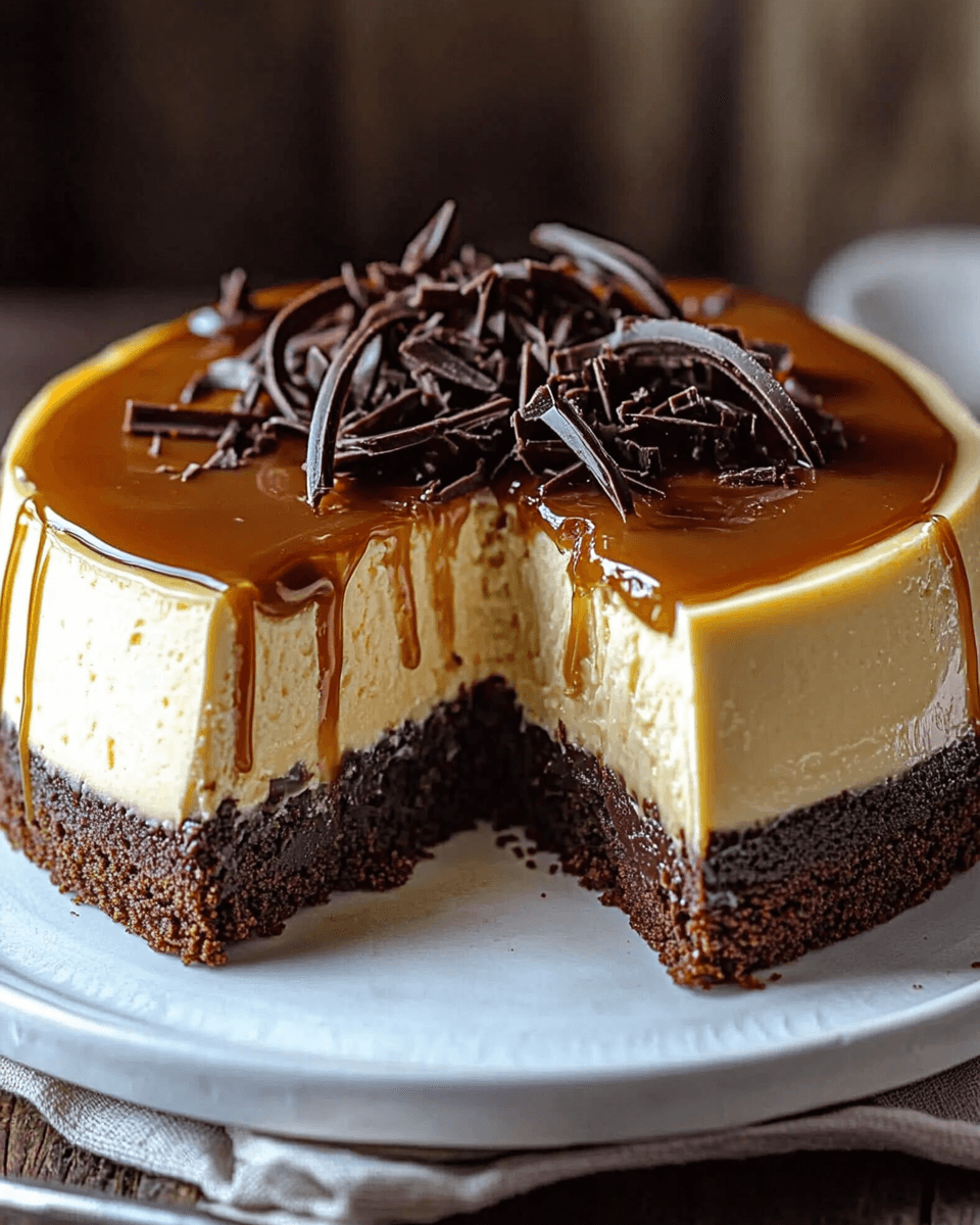 The Best Ever Caramel Brownie Cheesecake Is Unforgettable!