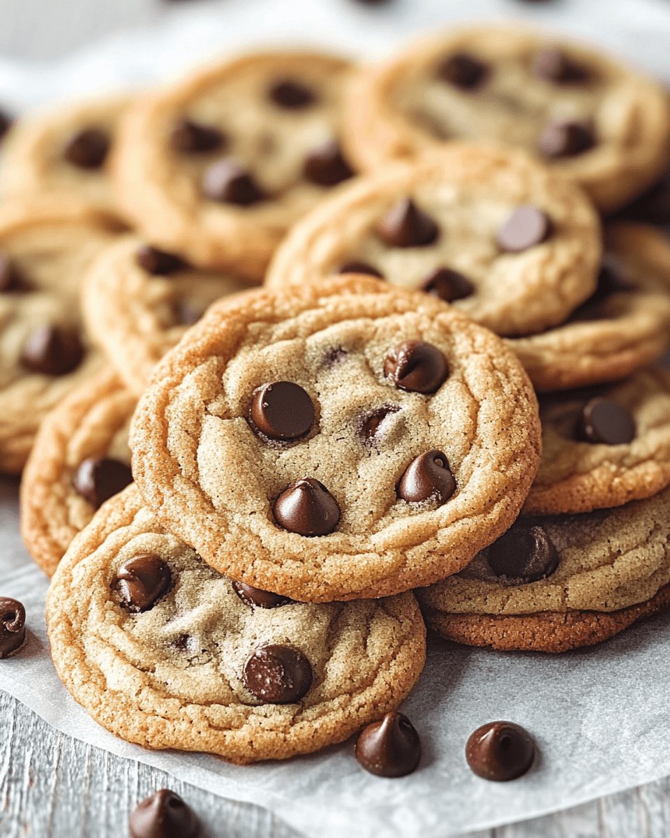 Thin and Crispy Chocolate Chip Cookies that Wow!