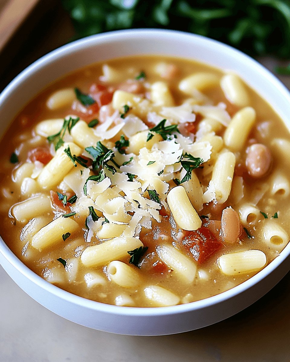 White Pasta e Fagioli: A Cozy Recipe for You!