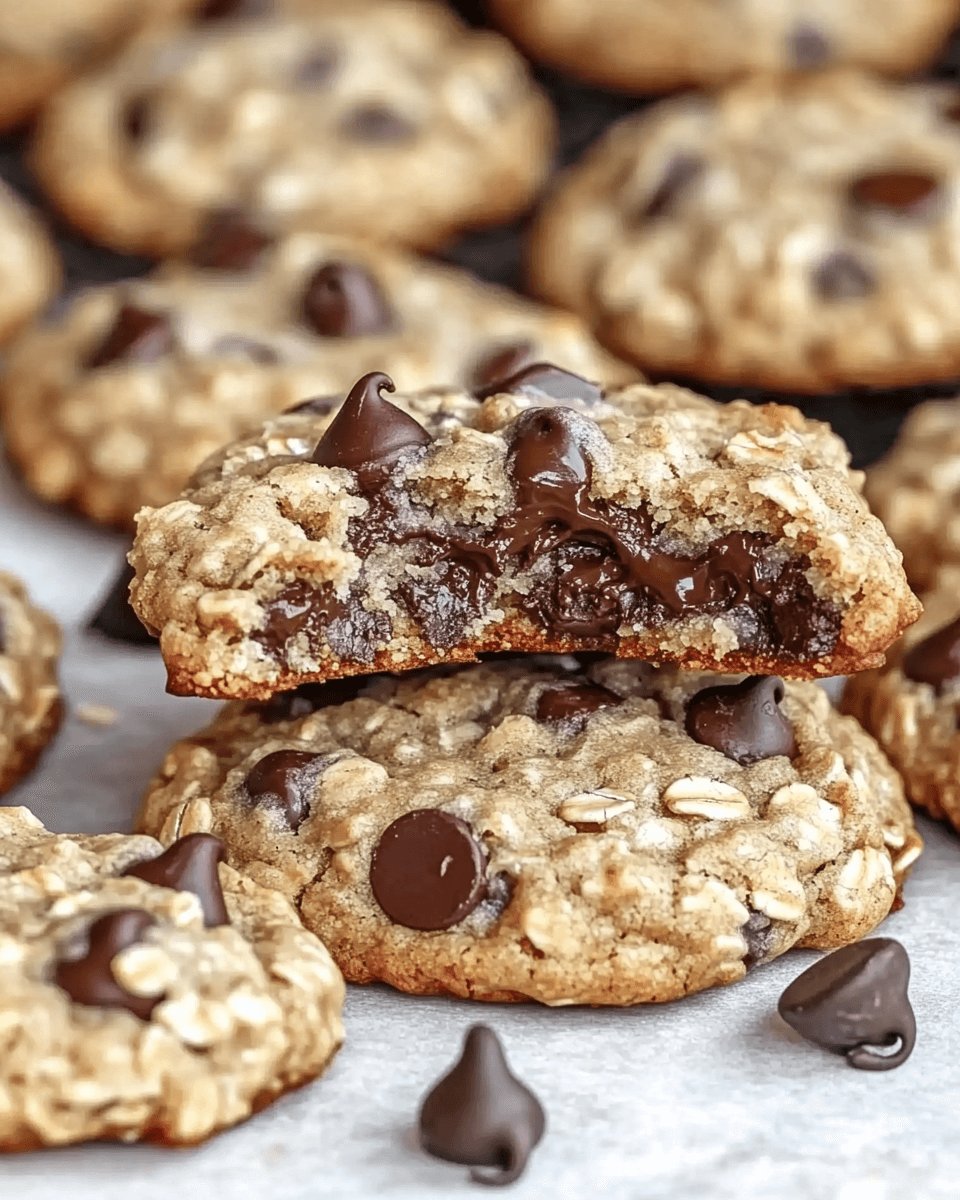 Chewy Oatmeal Chocolate Chip Cookies you’ll love making!