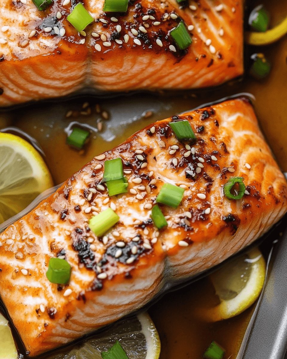 Ginger Sesame Salmon: A Flavorful Healthy Delight