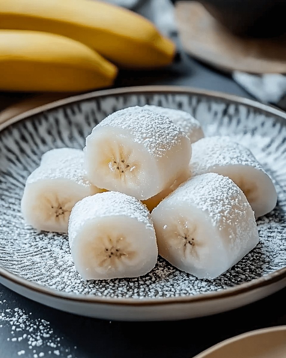 Hong Kong Banana Mochi Rolls: A Delightful Treat!